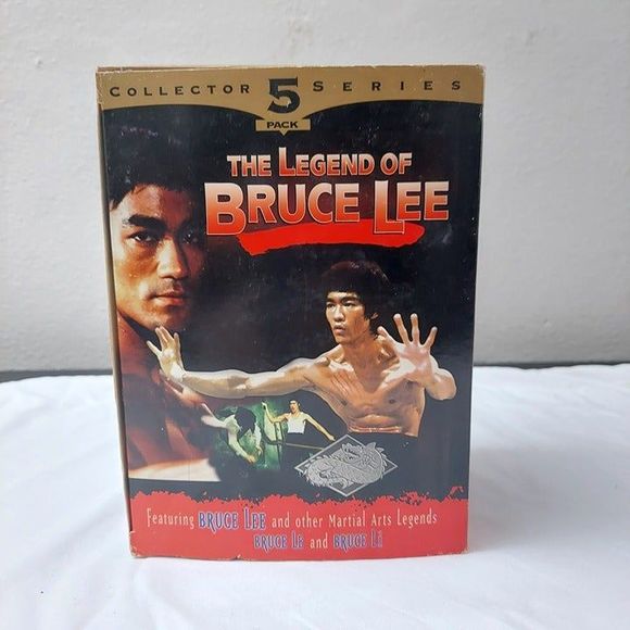 The Legend of Bruce Lee Collectors Series 5 Tape Box Set VHS 1997 EUC - Picture 3 of 10